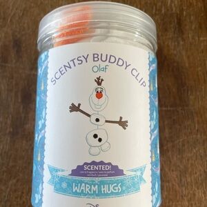 Scentsy Olaf Buddy Clip - Blue and White